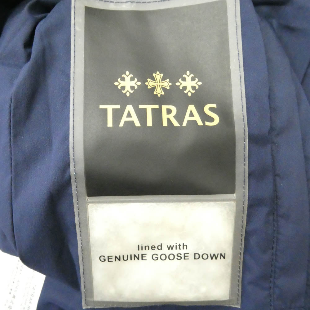 TATRAS タトラス LTA17A4488 LORENZANA ダウン ジャケット ネイビー系 160/84A【中古】
