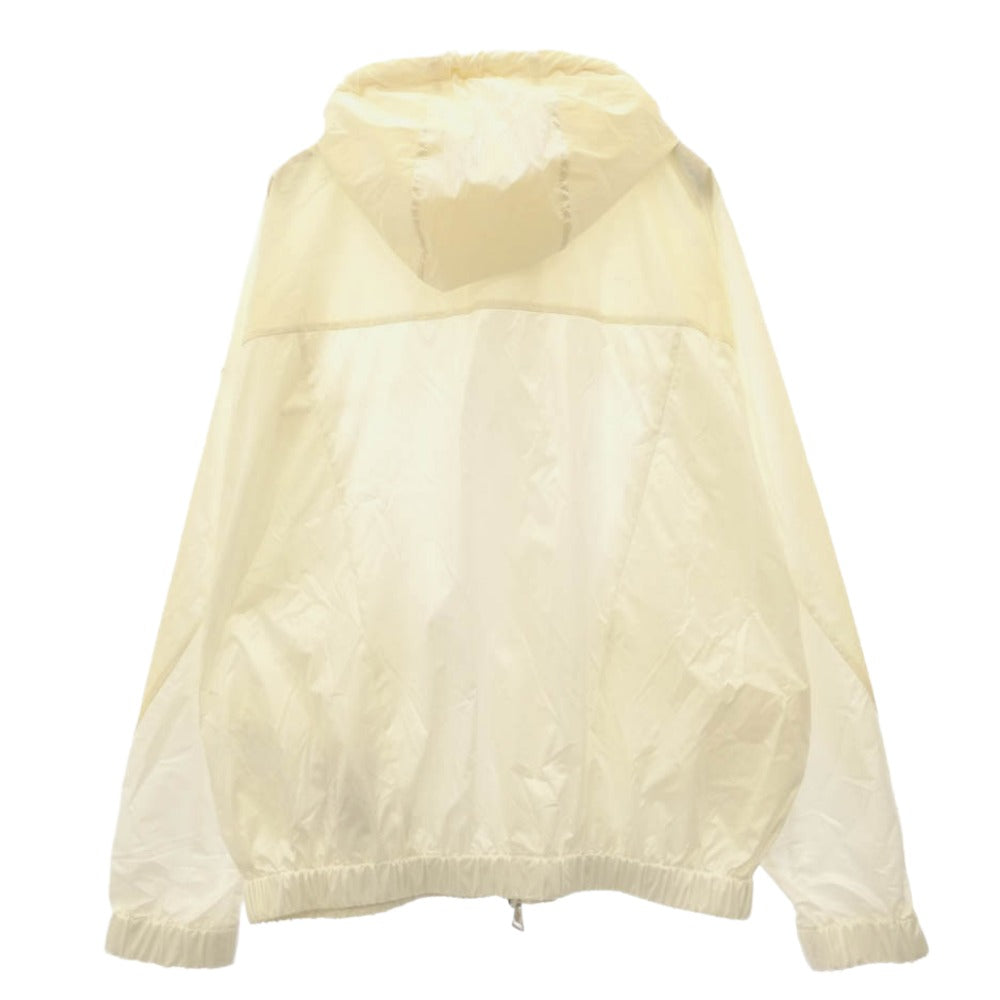 MONCLER モンクレール I10931A00054 596L9 PARTIE フード付き ジップアップ ジャケット ホワイト系 00【美品】【中古】