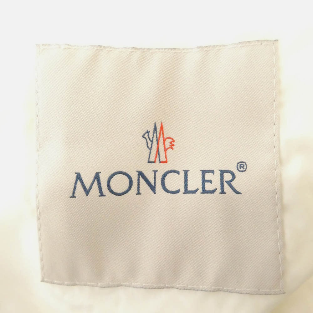 MONCLER モンクレール I10931A00054 596L9 PARTIE フード付き ジップアップ ジャケット ホワイト系 00【美品】【中古】