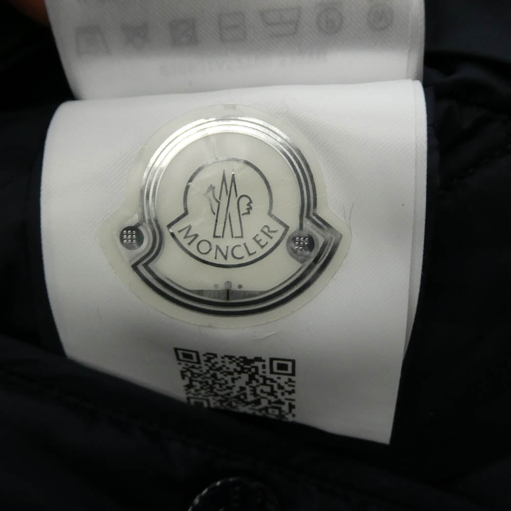 MONCLER モンクレール G10931A52Y00 539YH TIANOA GIUBBOTTO キルティング ライトダウン ダウンジャケット アウター ネイビー系【中古】