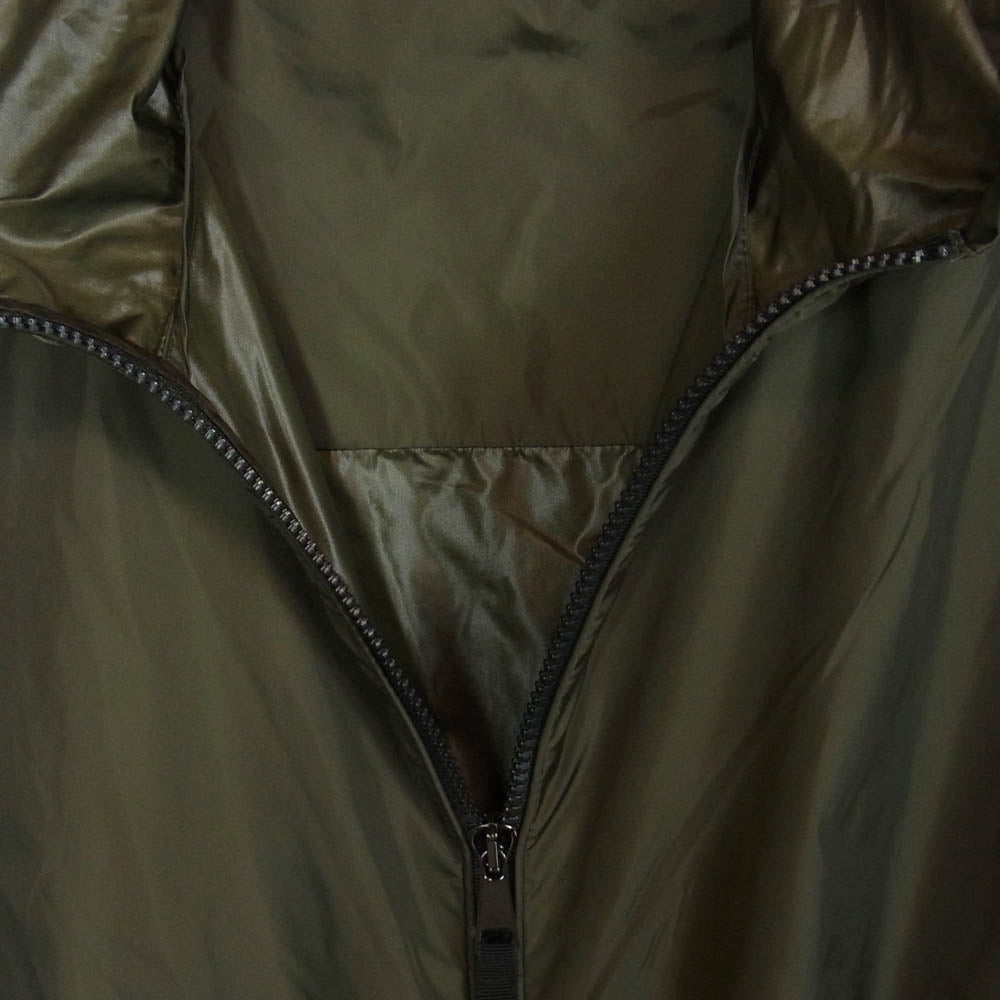 MONCLER モンクレール F10931A73300 C0438 ANTHRACITE アンスラサイト フード付き ジップアップ ジャケット モスグリーン系 00【中古】