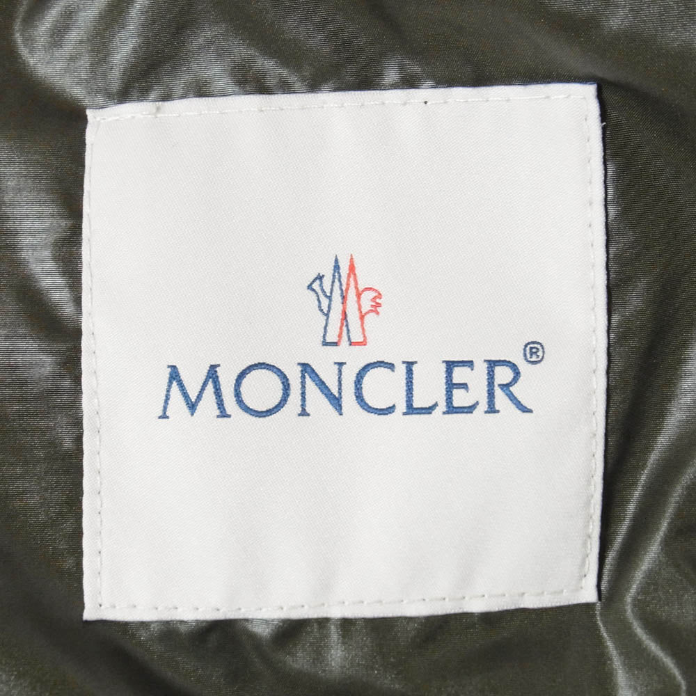 MONCLER モンクレール F10931A73300 C0438 ANTHRACITE アンスラサイト フード付き ジップアップ ジャケット モスグリーン系 00【中古】