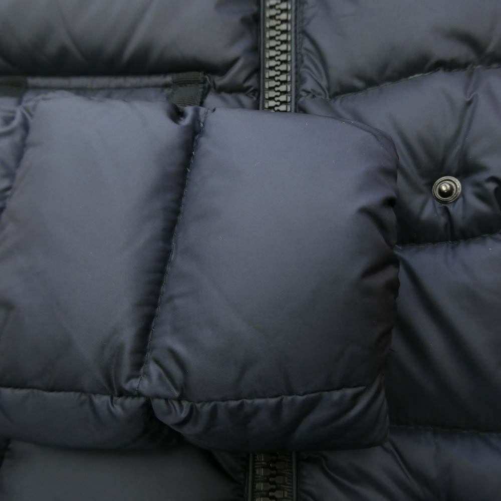 MONCLER モンクレール A20934539005 53689 CHEVERNY シュヴェルニー フーディー ダウンジャケット ネイビー系【中古】