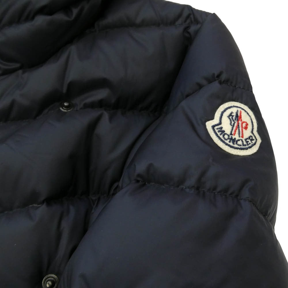 MONCLER モンクレール A20934539005 53689 CHEVERNY シュヴェルニー フーディー ダウンジャケット ネイビー系【中古】
