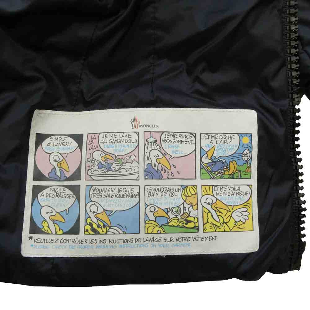 MONCLER モンクレール A20934539005 53689 CHEVERNY シュヴェルニー フーディー ダウンジャケット ネイビー系【中古】