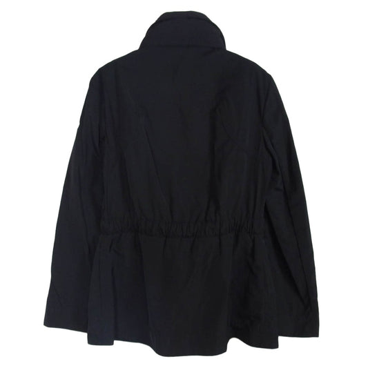MONCLER モンクレール F10931B71600 C0276 OCRE オクレ ウエストドローコード ジップアップ ジャケット ブラック系【中古】