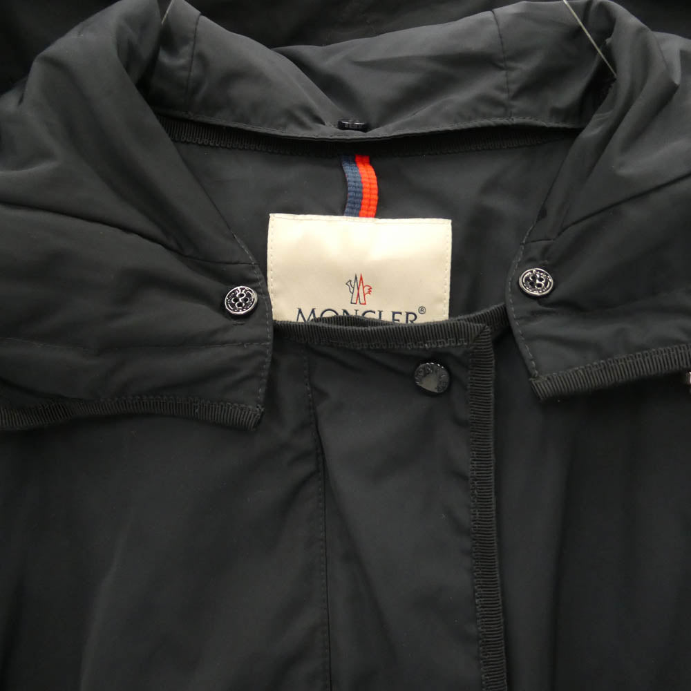 MONCLER モンクレール E10934960505 54543 ANTHEMIS アンテミス フード付き ナイロン コート ダークネイビー系 L【中古】