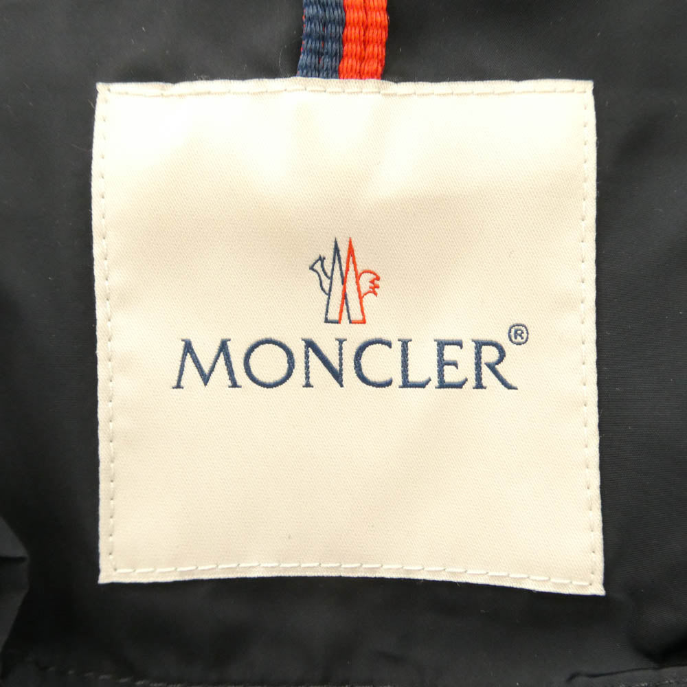 MONCLER モンクレール E10934960505 54543 ANTHEMIS アンテミス フード付き ナイロン コート ダークネイビー系 L【中古】