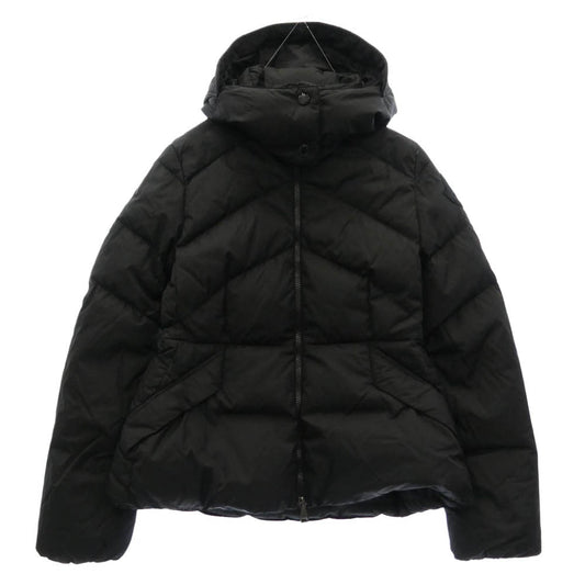 MONCLER モンクレール 20AW F20931A54600 C0068 ALOES GIUBBOTTO アロエ ロゴ ドローコード フード ダウンジャケット ブラック系【中古】