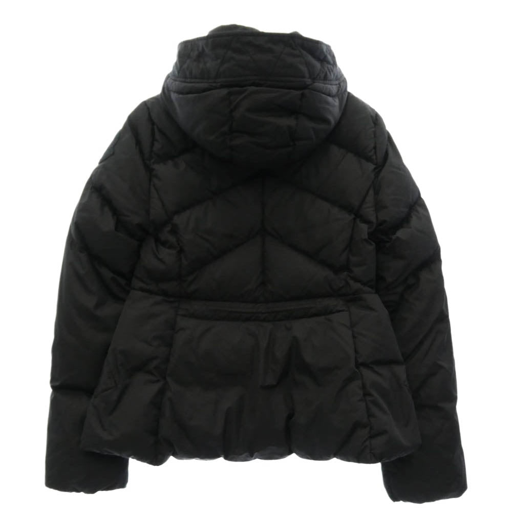 MONCLER モンクレール 20AW F20931A54600 C0068 ALOES GIUBBOTTO アロエ ロゴ ドローコード フード ダウンジャケット ブラック系【中古】