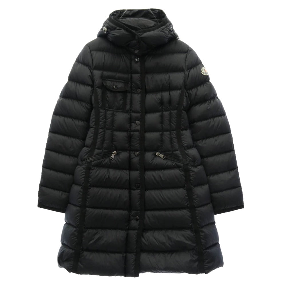 MONCLER モンクレール 19AW E20934930005 53048 HERMINE エルミンヌ ロング ダウン コート ジャケット ブラック系【中古】