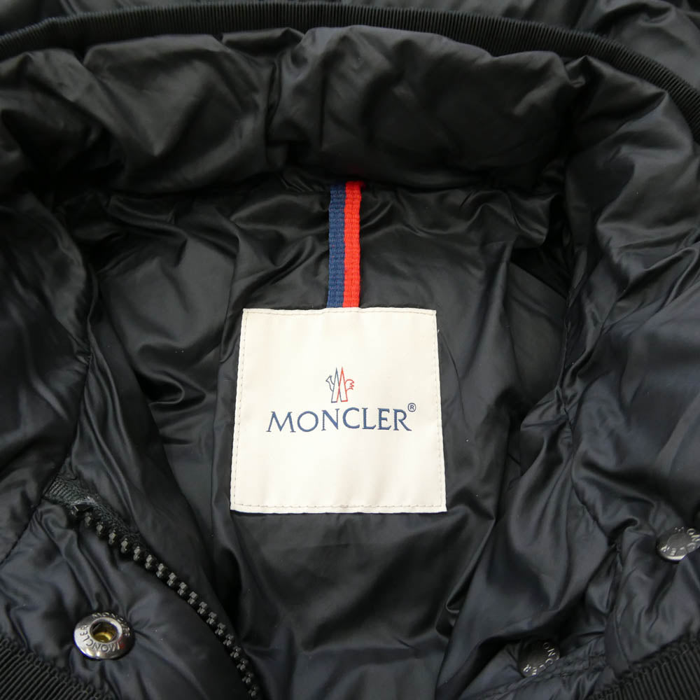 MONCLER モンクレール 19AW E20934930005 53048 HERMINE エルミンヌ ロング ダウン コート ジャケット ブラック系【中古】