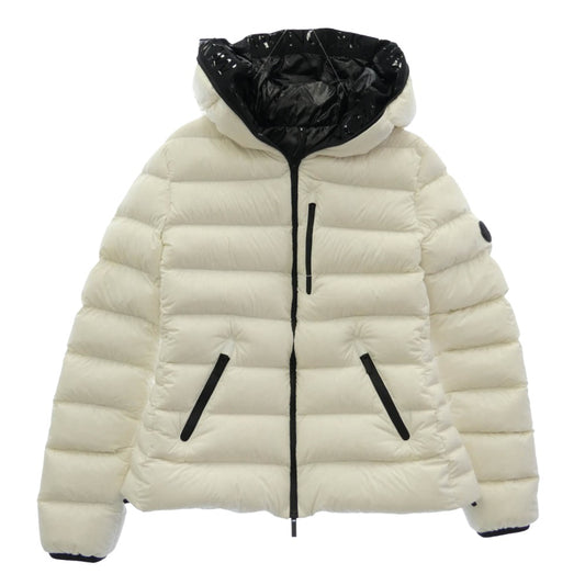 MONCLER モンクレール H20931A00093 53132 HERBE エルブ フードロゴ ダウン ジャケット ホワイト系【中古】