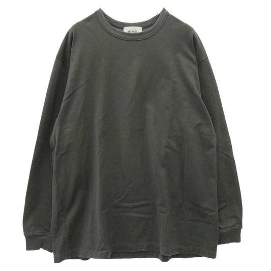 ウィーウィル CUFF LS T-SHIRT 長袖 カットソー グレー系 3【中古】