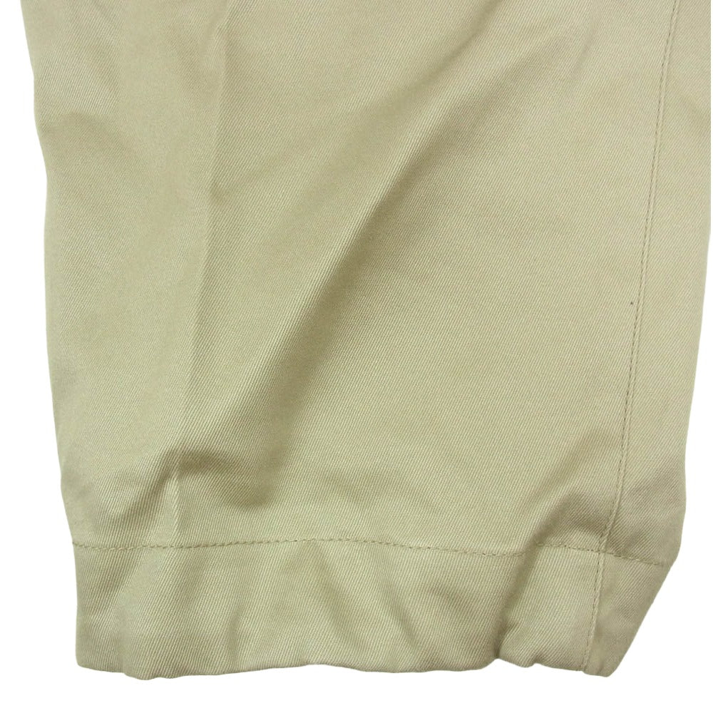 Sacai サカイ 22AW 23-03147M Cotton Chino Pants ドローストリング トラウザーズ パンツ カーキ系 2【中古】