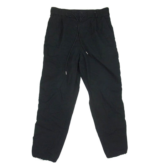 Sacai サカイ 21SS 21-02504M Suiting Pants ドローストリングス パンツ チノパンツ ブラック系 3【中古】
