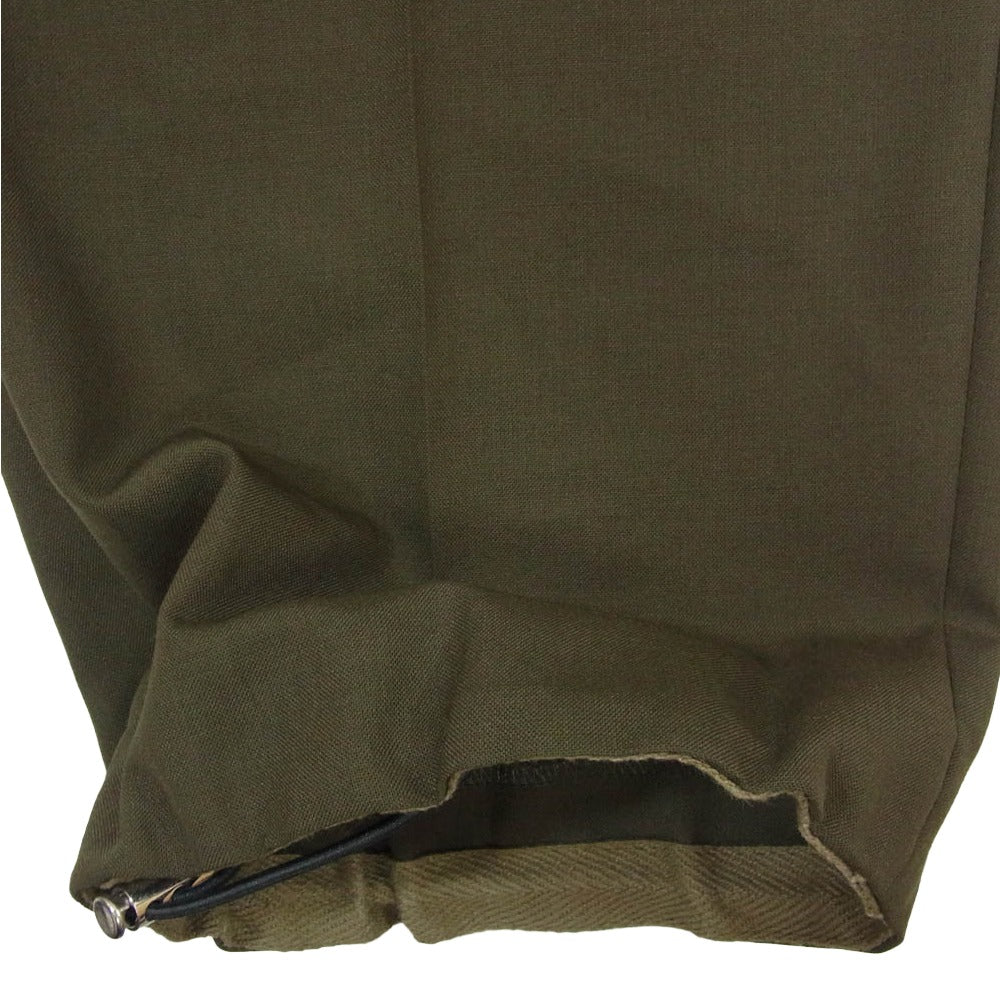 Sacai サカイ 22SS 22-02673M Suiting Pants スーチング ドローストリング トラウザー パンツ カーキ系 3【中古】