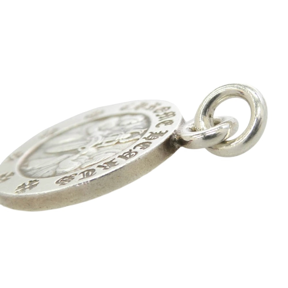 CHROME HEARTS クロムハーツ（原本無） CHRM ANGL MDL V2 エンジェルメダルチャーム ペンダントトップ シルバー系【中古】