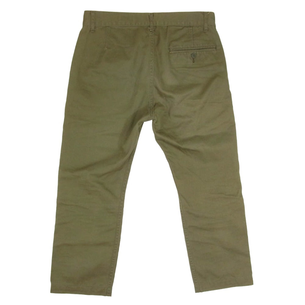 BEDWIN & THE HEARTBREAKERS ベドウィンアンドザハートブレイカーズ 10L STRIGHT FIT PANTS ワークパンツ チノパン カーキ系 1【中古】