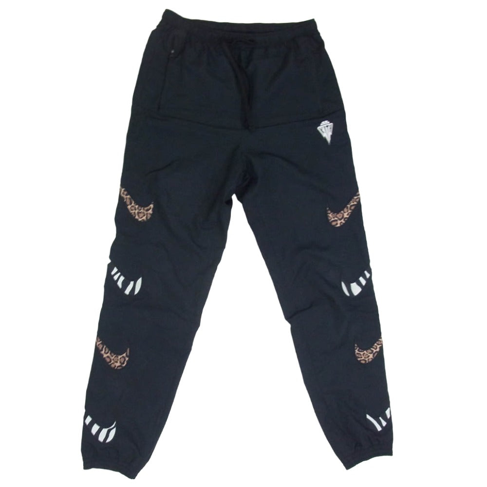 NIKE ナイキ KITH キス AH8725-010 × KITH キス TAKE FLIGHT COLLECTION MAX PANTS テイクフライトコレクション マックス ナイロン パンツ ブラック系 S【中古】