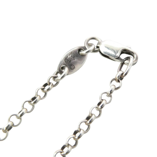 CHROME HEARTS クロムハーツ（原本有） ROLL CHAIN NECKLACE 18インチ ロールチェーン シルバー系【中古】