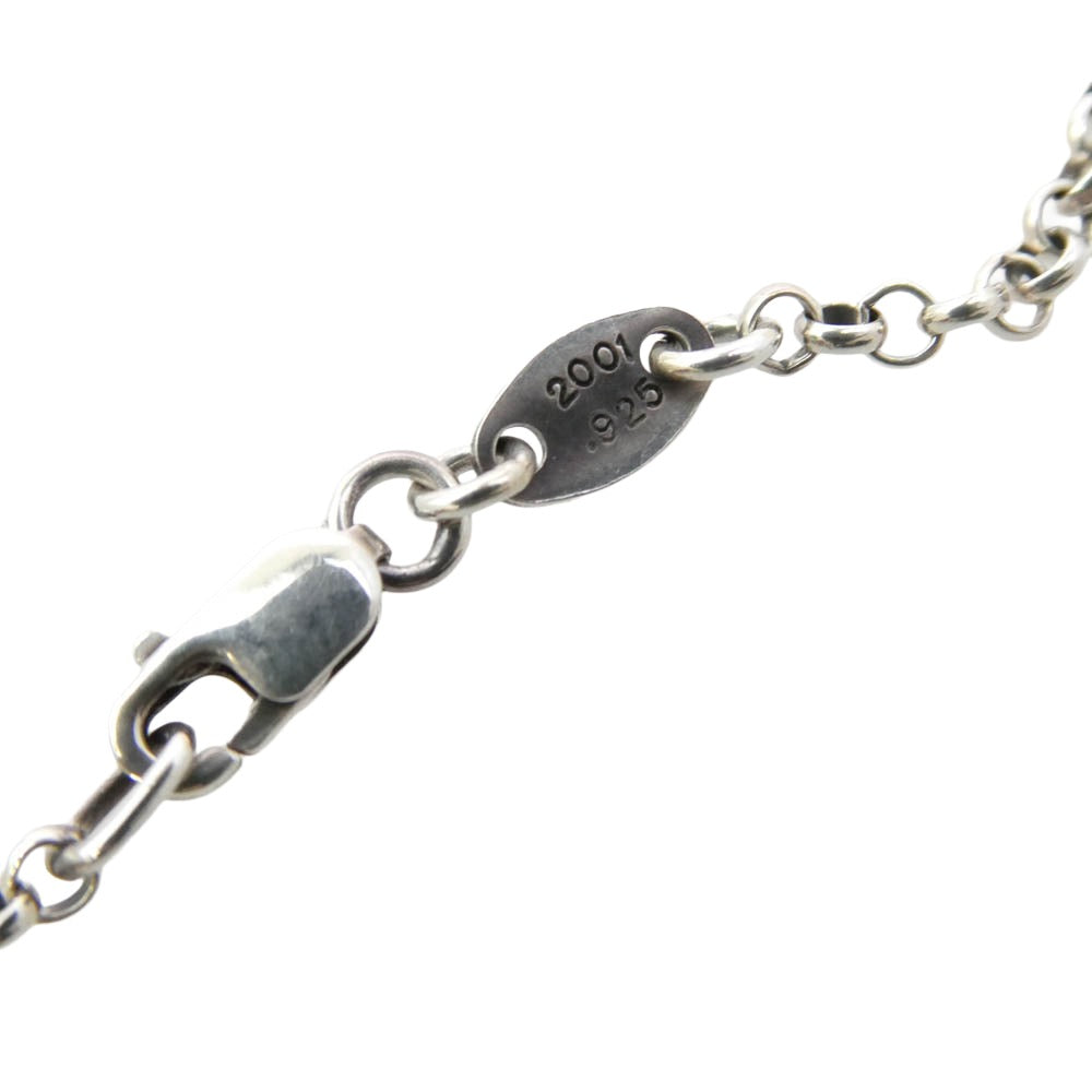 CHROME HEARTS クロムハーツ（原本有） ROLL CHAIN NECKLACE 18インチ ロールチェーン シルバー系【中古】