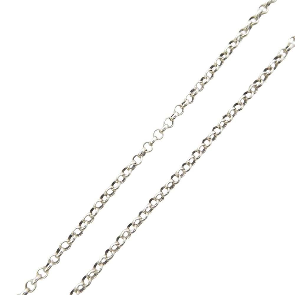 CHROME HEARTS クロムハーツ（原本有） ROLL CHAIN NECKLACE 18インチ ロールチェーン シルバー系【中古】