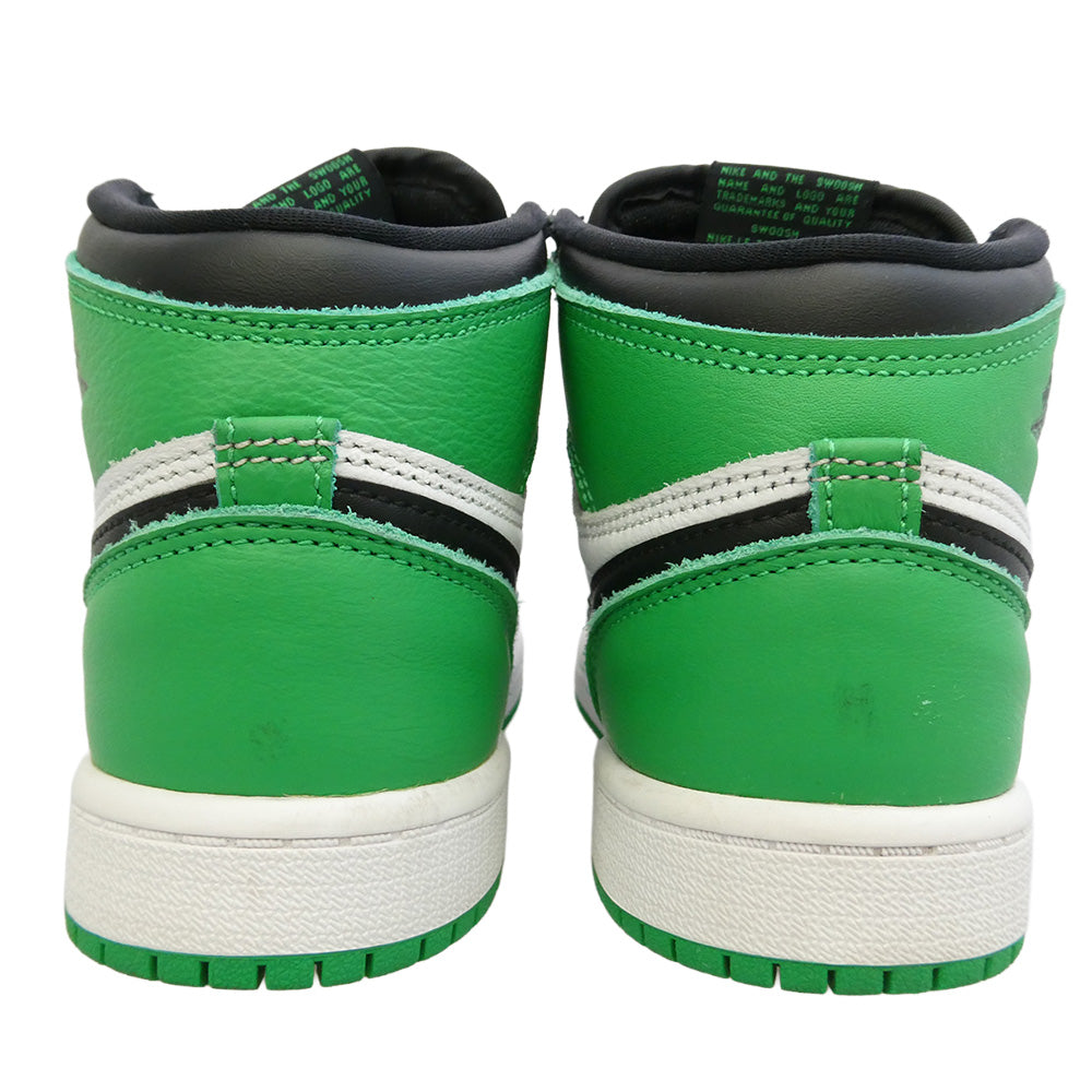 NIKE ナイキ FD1412-031 PS Jordan 1 Retro High OG Celtics Black and Lucky Green ジョーダン1 レトロ ハイ キッズ スニーカー セルティックス ブラック アンド ラッキーグリーン 2023 マルチカラー系 21cm【中古】