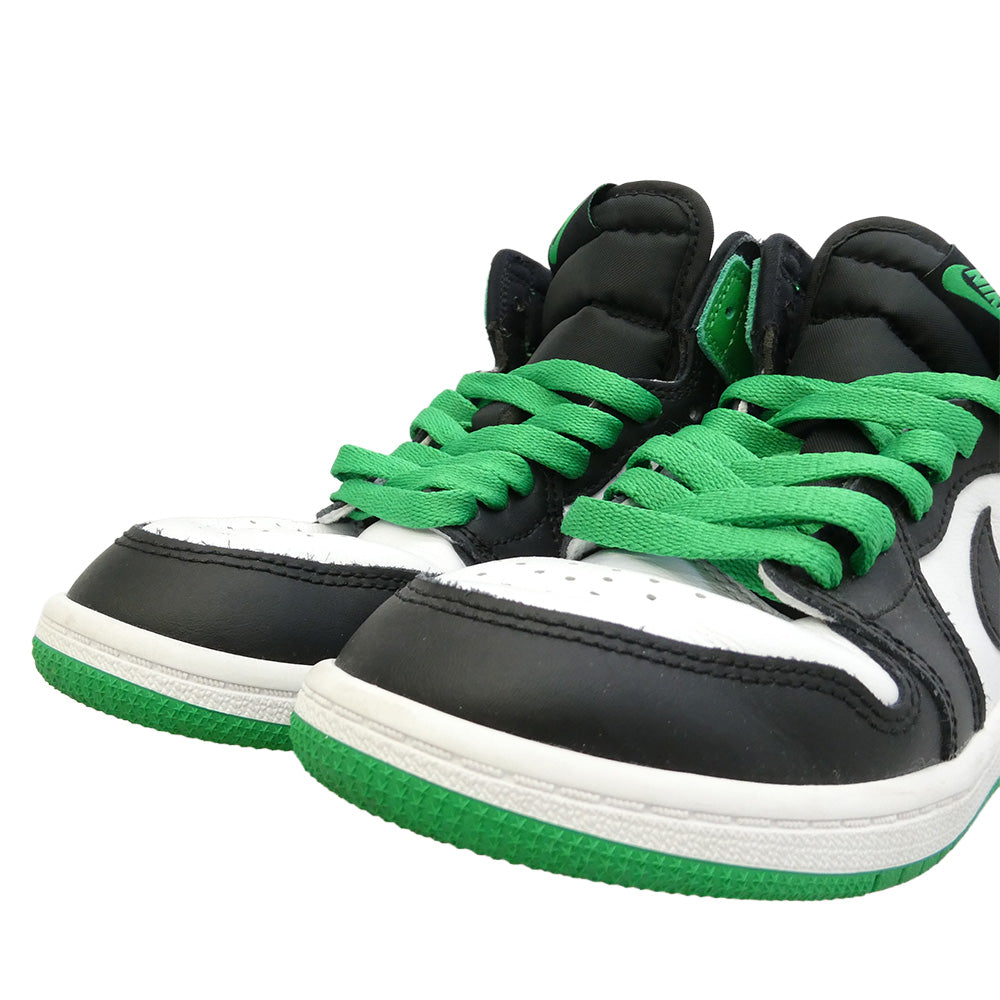 NIKE ナイキ FD1412-031 PS Jordan 1 Retro High OG Celtics Black and Lucky Green ジョーダン1 レトロ ハイ キッズ スニーカー セルティックス ブラック アンド ラッキーグリーン 2023 マルチカラー系 21cm【中古】