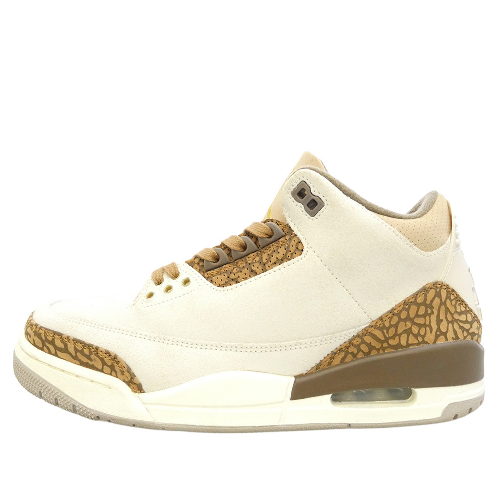 NIKE ナイキ CT8532-102 Air Jordan 3 Retro Orewood Brown エアジョーダン3 オールウッドブラウン レトロ ハイカット スニーカー オフホワイト系 ライトブラウン系 27cm【中古】