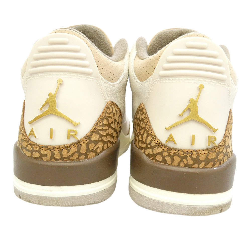 NIKE ナイキ CT8532-102 Air Jordan 3 Retro Orewood Brown エアジョーダン3 オールウッドブラウン レトロ ハイカット スニーカー オフホワイト系 ライトブラウン系 27cm【中古】
