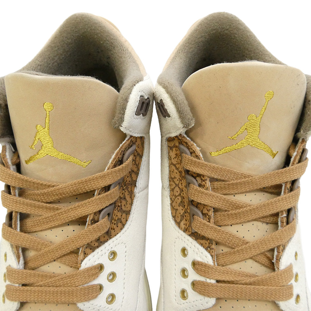 NIKE ナイキ CT8532-102 Air Jordan 3 Retro Orewood Brown エアジョーダン3 オールウッドブラウン レトロ ハイカット スニーカー オフホワイト系 ライトブラウン系 27cm【中古】