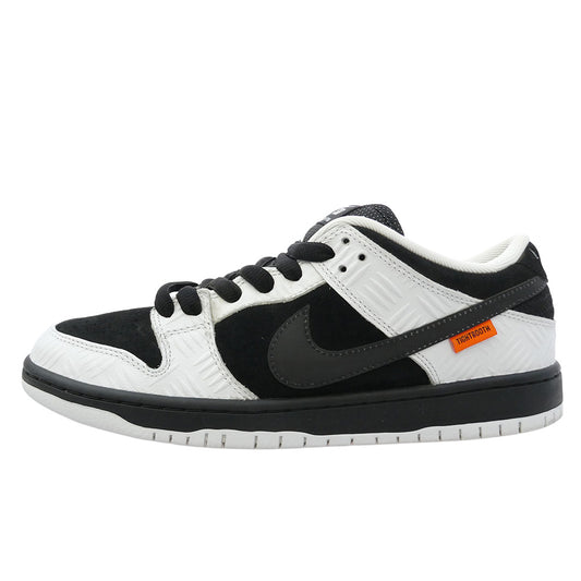 NIKE ナイキ FD2629-100 × TIGHTBOOTH タイトブース SB Dunk Low Pro QS Black and White ナイキ SB ダンク ロー プロ QS ローカットスニーカー ブラック系 ホワイト系 27cm【中古】