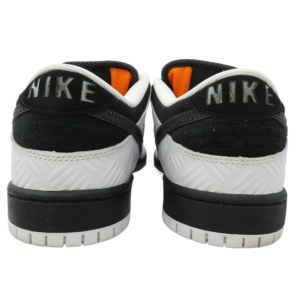 NIKE ナイキ FD2629-100 × TIGHTBOOTH タイトブース SB Dunk Low Pro QS Black and White ナイキ SB ダンク ロー プロ QS ローカットスニーカー ブラック系 ホワイト系 27cm【中古】