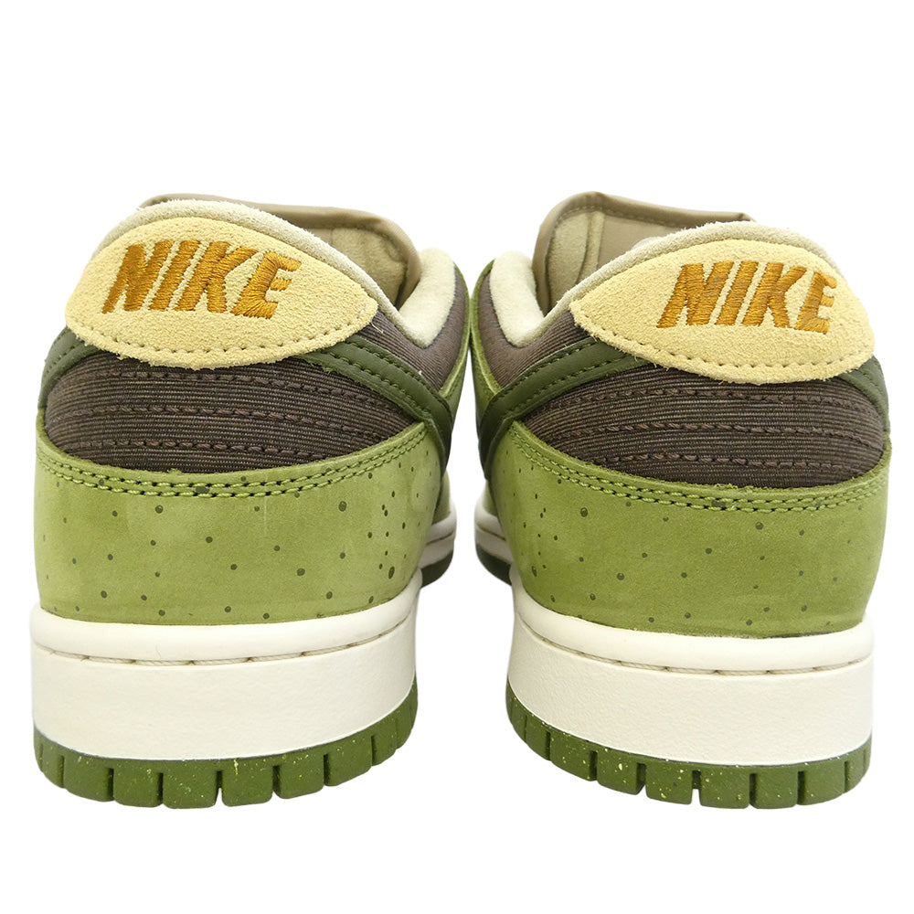 NIKE ナイキ HF8022-300 × Yuto Horigome 堀米雄斗 SB Dunk Low Matcha ダンク ロー 抹茶 ローカットスニーカー カーキ系 27cm【新古品】【未使用】【中古】
