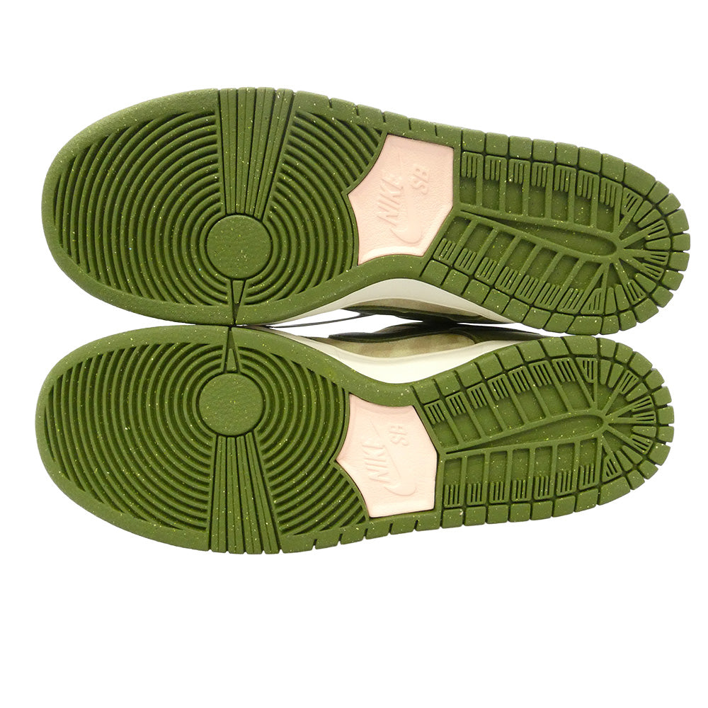 NIKE ナイキ HF8022-300 × Yuto Horigome 堀米雄斗 SB Dunk Low Matcha ダンク ロー 抹茶 ローカットスニーカー カーキ系 27cm【新古品】【未使用】【中古】