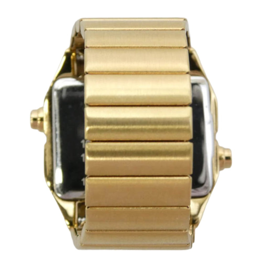 MAISON MARGIELA メゾンマルジェラ TIMEX タイメックス TW2Y50200QY × TIMEX タイメックス × MM6 エムエムシックス リング ウォッチ GOLD ゴールド ゴールド系 UNI【美品】【中古】