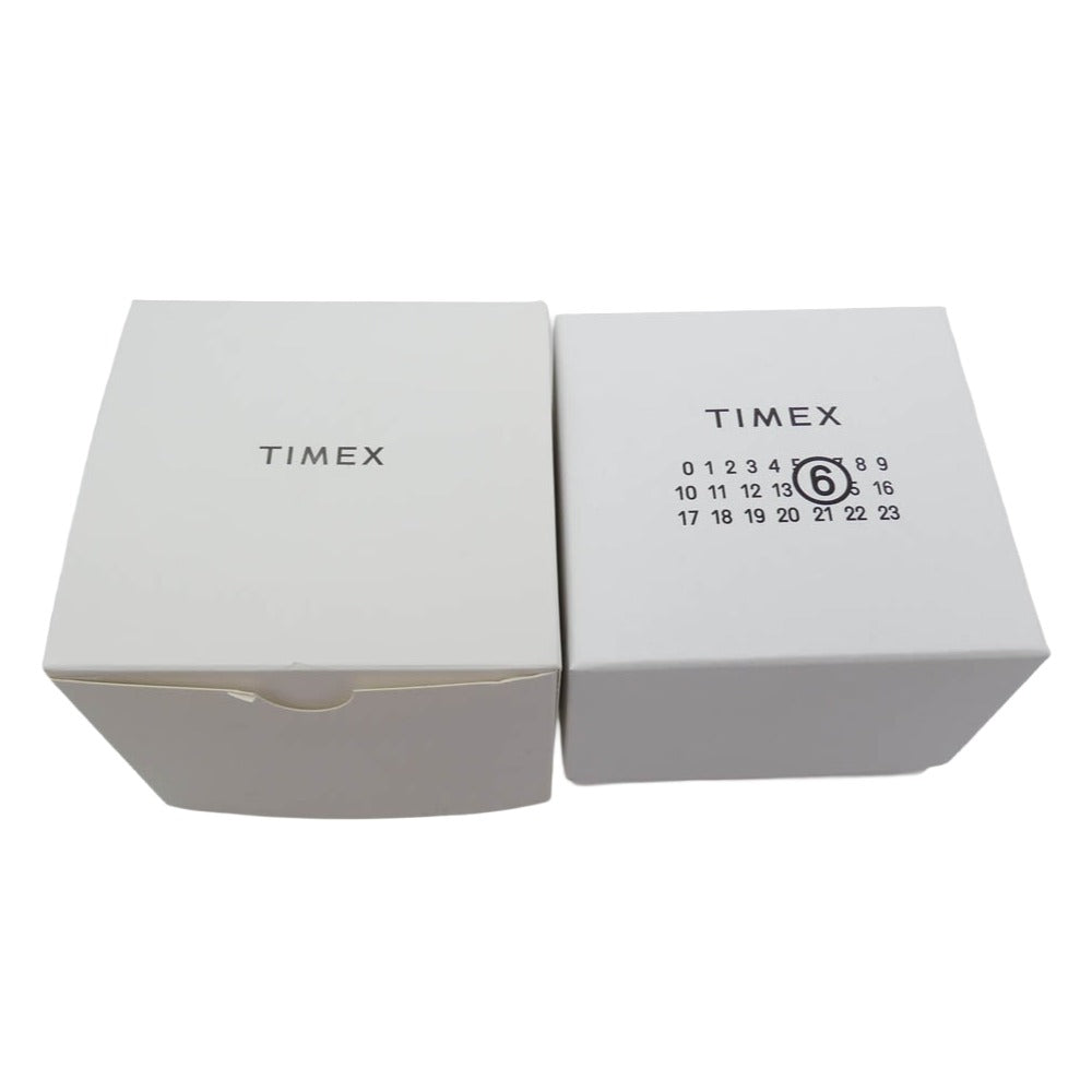MAISON MARGIELA メゾンマルジェラ TIMEX タイメックス TW2Y50200QY × TIMEX タイメックス × MM6 エムエムシックス リング ウォッチ GOLD ゴールド ゴールド系 UNI【美品】【中古】