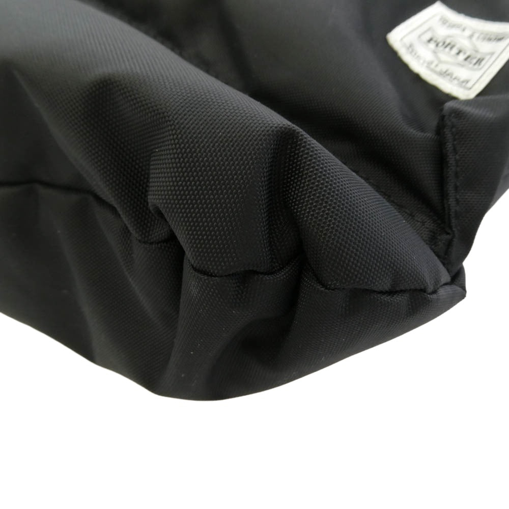 PORTER ポーター HYKE ハイク 386-19562 × HYKE ハイク HELMET BAG ヘルメットバッグ ショルダーバッグ ブラック系【中古】