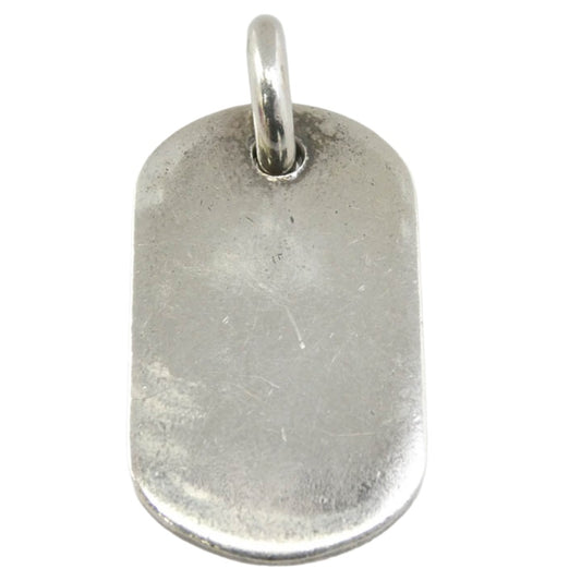 CHROME HEARTS クロムハーツ（原本無） RAISED DAGGER DOGTAG レイズド ダガー ドッグタグ ペンダントトップ シルバー系【中古】