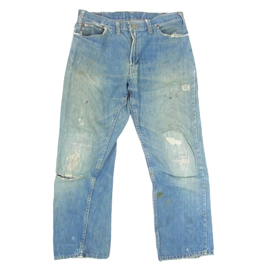 ペニーズ Vintage ヴィンテージ 60s RANCHCRAFT TALON ロングホーンパッチ デニム パンツ インディゴブルー系 サイズ表記無【中古】