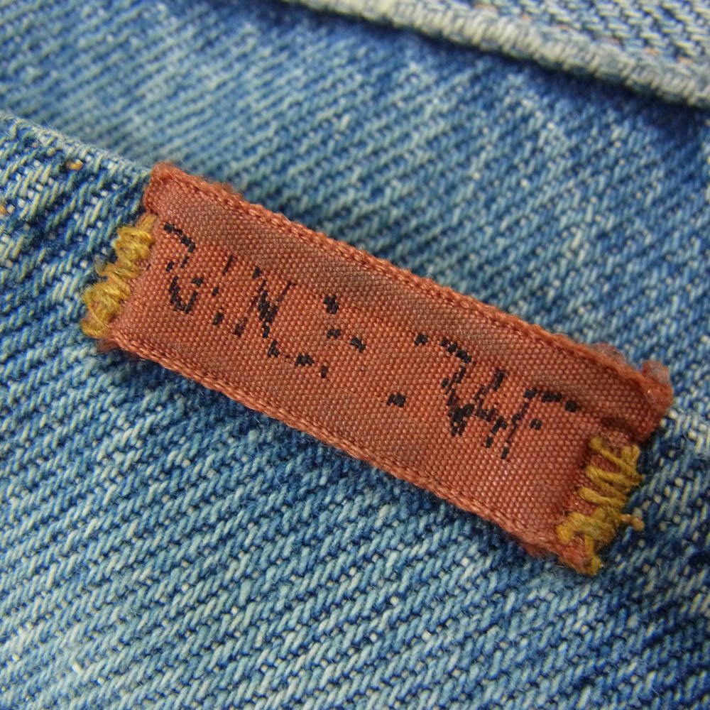 ペニーズ Vintage ヴィンテージ 60s RANCHCRAFT TALON ロングホーンパッチ デニム パンツ インディゴブルー系 サイズ表記無【中古】