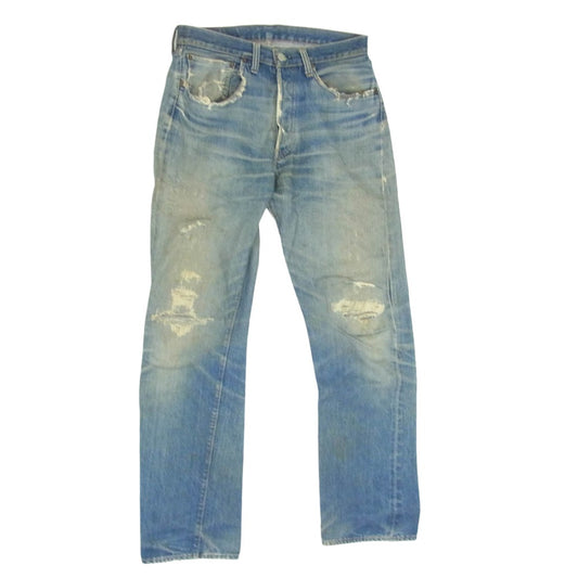 Levi's リーバイス Vintage ヴィンテージ 70s 501 USA製 ボタン裏6 スモールe 66前期 デニム パンツ ライトブルー系 サイズ表記無【中古】