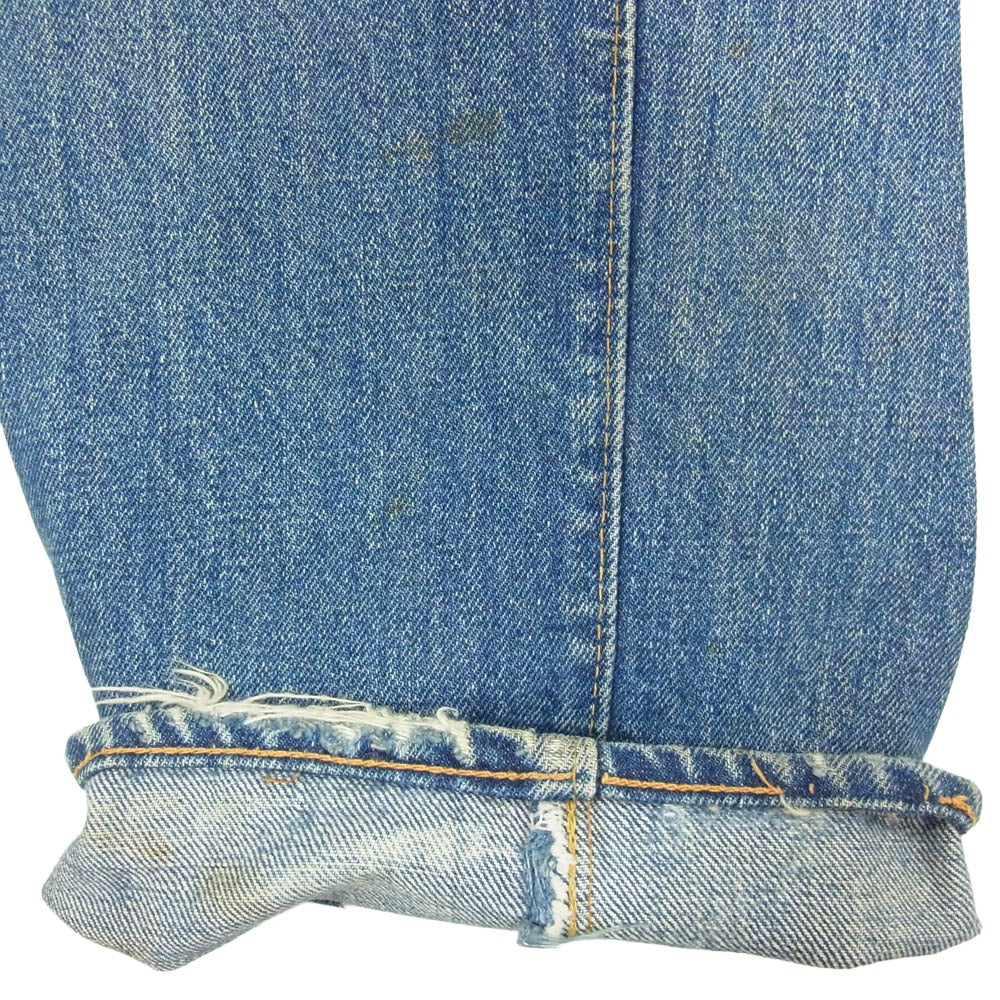 Levi's リーバイス Vintage ヴィンテージ 70s 501 USA製 ボタン裏6 スモールe 66前期 デニム パンツ ライトブルー系 サイズ表記無【中古】