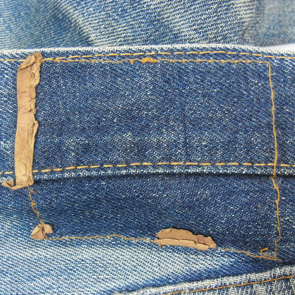 Levi's リーバイス Vintage ヴィンテージ 70s 501 USA製 ボタン裏6 スモールe 66前期 デニム パンツ ライトブルー系 サイズ表記無【中古】