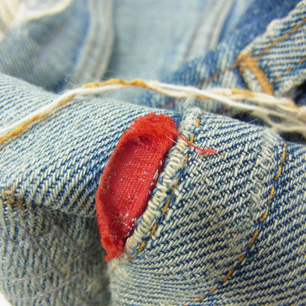 Levi's リーバイス Vintage ヴィンテージ 70s 501 USA製 ボタン裏6 スモールe 66前期 デニム パンツ ライトブルー系 サイズ表記無【中古】