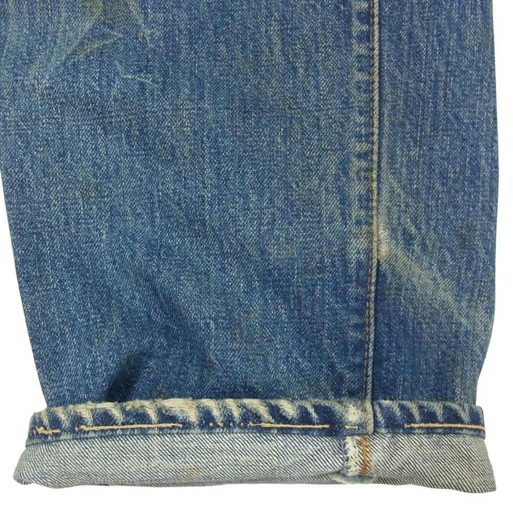 Levi's リーバイス Vintage ヴィンテージ 60s 501 BIGE ビッグE 後期 ボタン裏8 足長R デニム パンツ インディゴブルー系 サイズ表記無【中古】