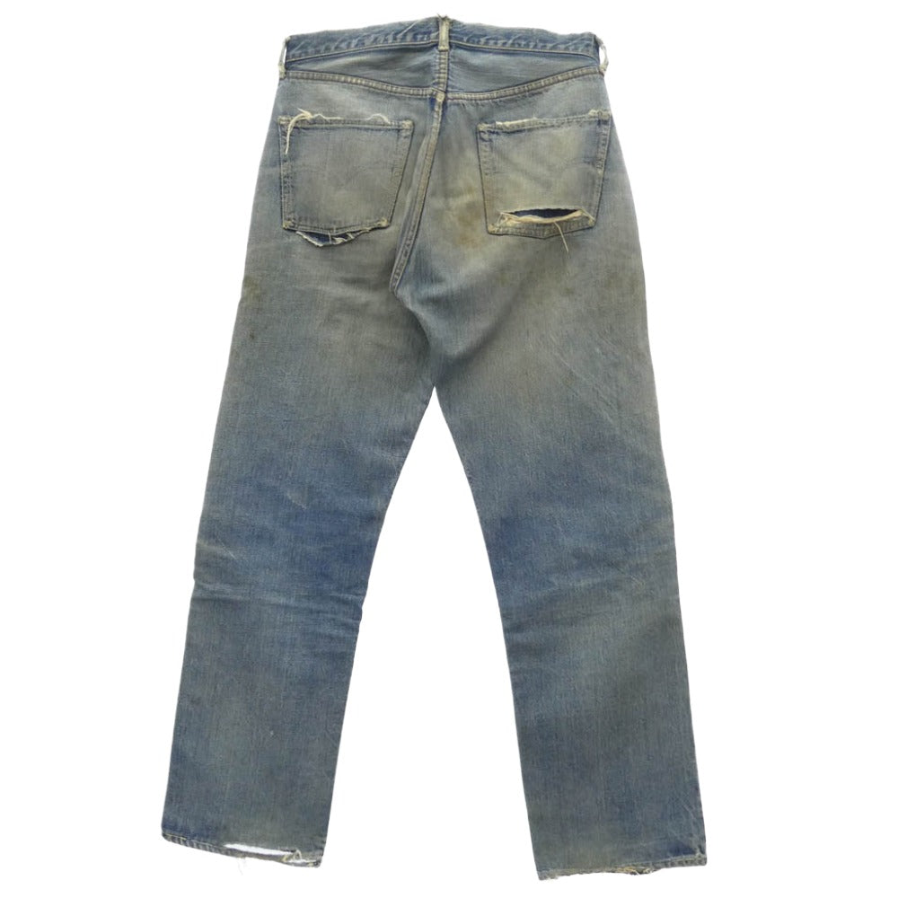 Levi's リーバイス Vintage ヴィンテージ 60s 501 BIG E 前期 Vステッチ ボタン裏E デニム パンツ ライトブルー系【中古】