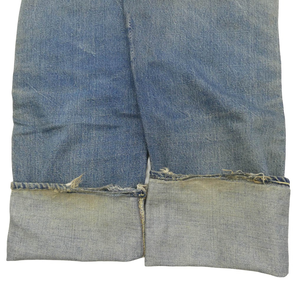 Levi's リーバイス Vintage ヴィンテージ 60s 501 BIG E 前期 Vステッチ ボタン裏E デニム パンツ ライトブルー系【中古】