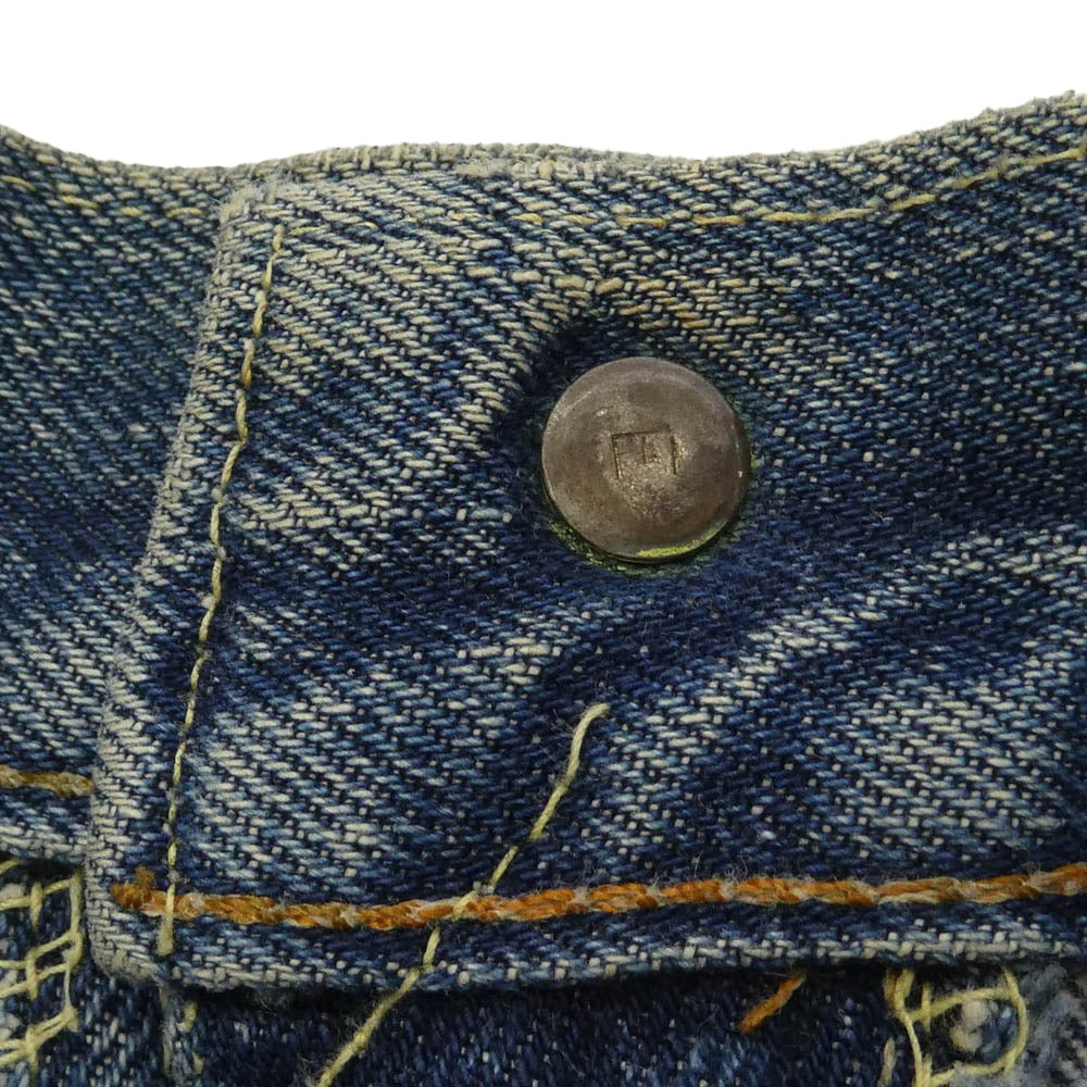 Levi's リーバイス Vintage ヴィンテージ 60s 501 BIG E 前期 Vステッチ ボタン裏E デニム パンツ ライトブルー系【中古】